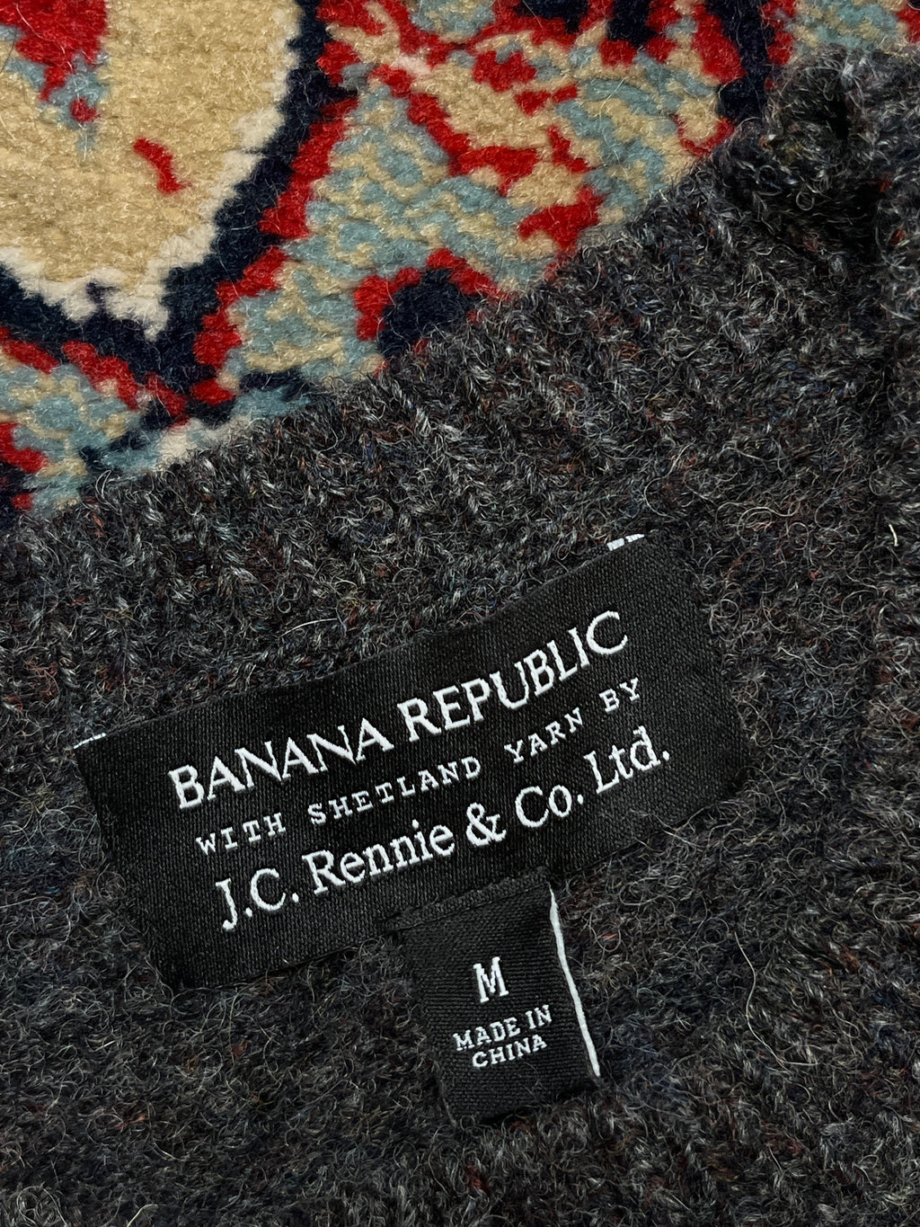 Banana Republic Wool Grey Crewneck Sweater - S