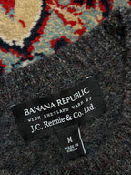 Banana Republic Wool Grey Crewneck Sweater - S