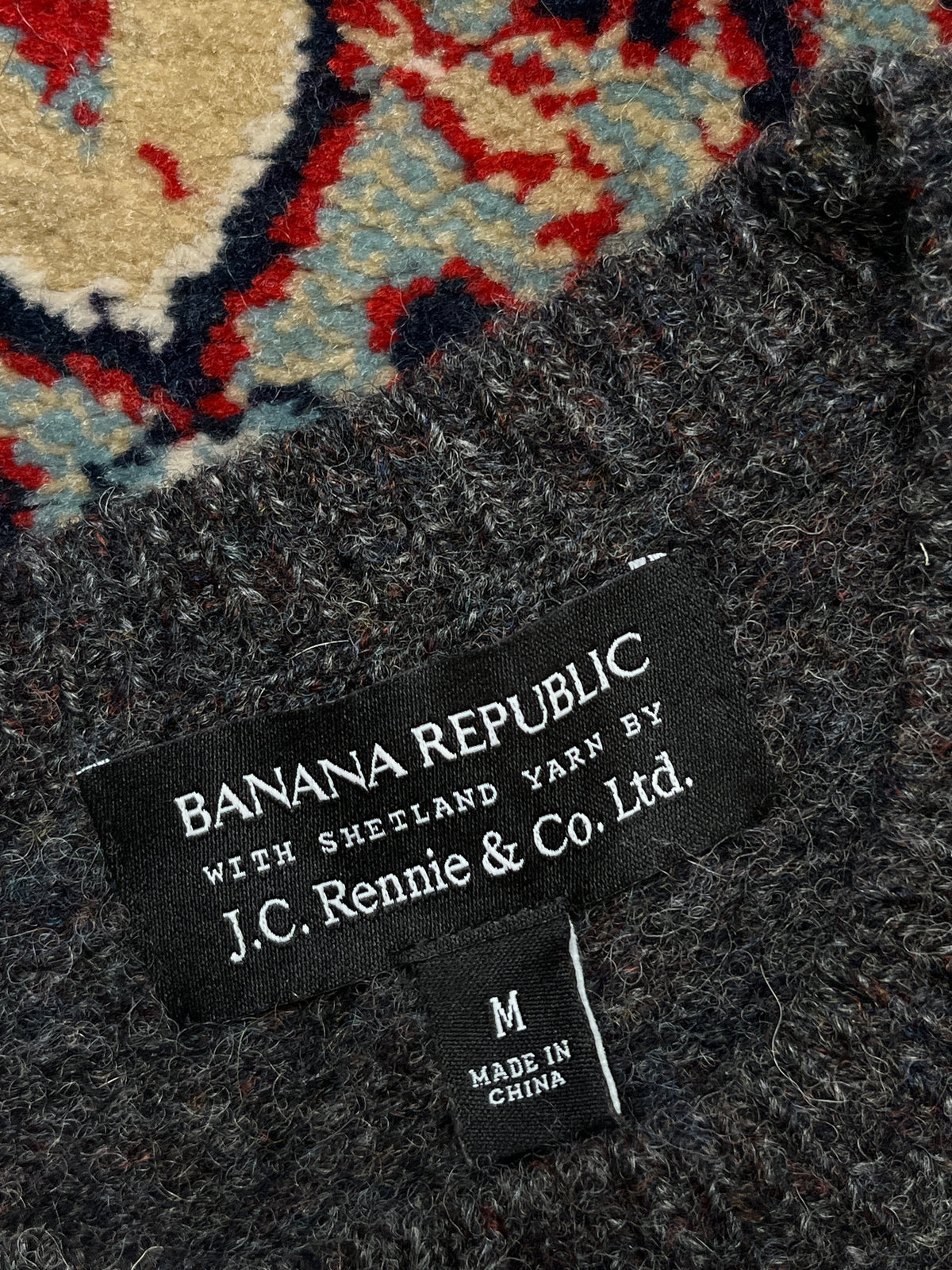 Banana Republic Wool Grey Crewneck Sweater - S