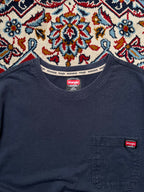 Wrangler Navy Blue Workwear Tee - L