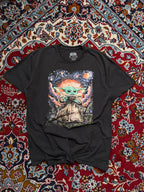 STAR WARS PRINTED BLACK TEE - L
