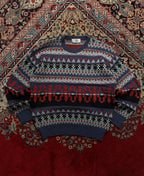 Vintage Grand Slam Munsingwear Fair Isle Aztec Geometric Knit Sweater - M