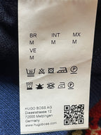 Hugo Boss Regular Fit Cotton Wool Knit Crewneck Pullover Sweater - M
