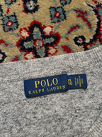 Polo Ralph Lauren Heather Grey Cotton Crewneck Sweater - XL