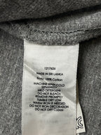Polo Ralph Lauren Heather Grey Cotton Sweater - L