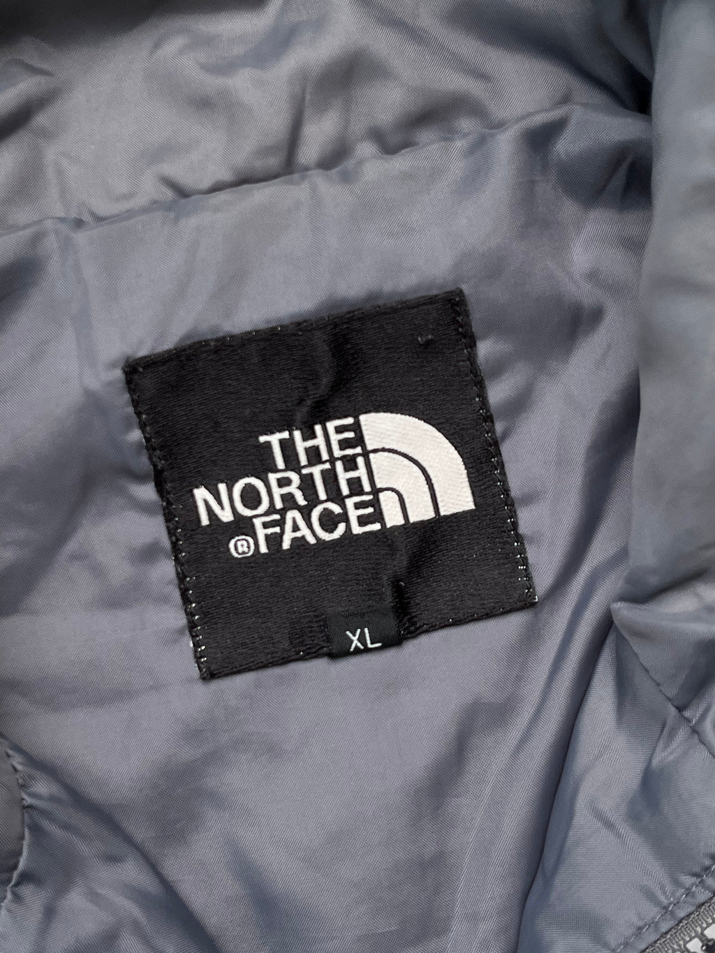 Vintage The North Face Grey Lightweight Insulated Puffer Jacket - L