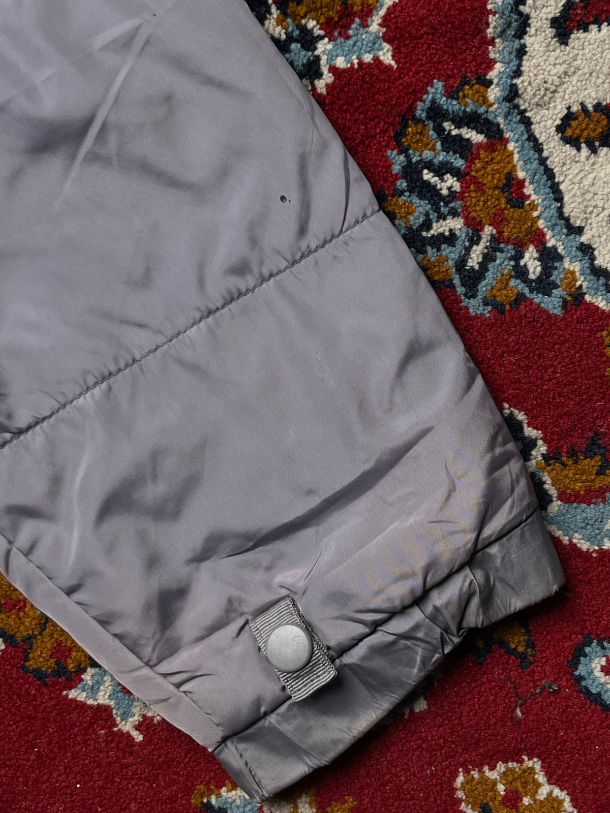 Vintage The North Face Grey Lightweight Insulated Puffer Jacket - L
