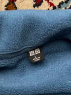 Uniqlo Blue Full Zip High Neck Polar Fleece Jacket - M