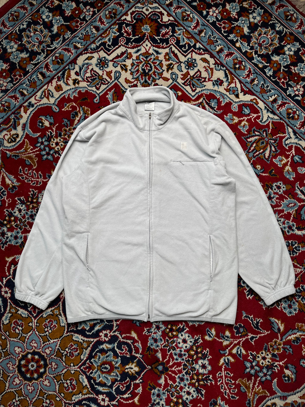 Vintage Nike Court Fleece Zip-Up Track Jacket - M