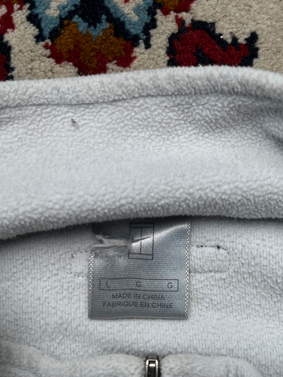 Vintage Nike Court Fleece Zip-Up Track Jacket - M
