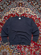 Vintage Russell Athletic Navy Blue Crew Neck Sweatshirt - L