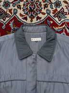 Vintage Grey Insulated Workwear Bomber jacket - XL