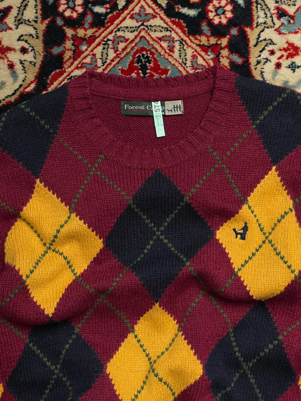 FOREST CAMP VINTAGE SLIM FIT SWEATER
