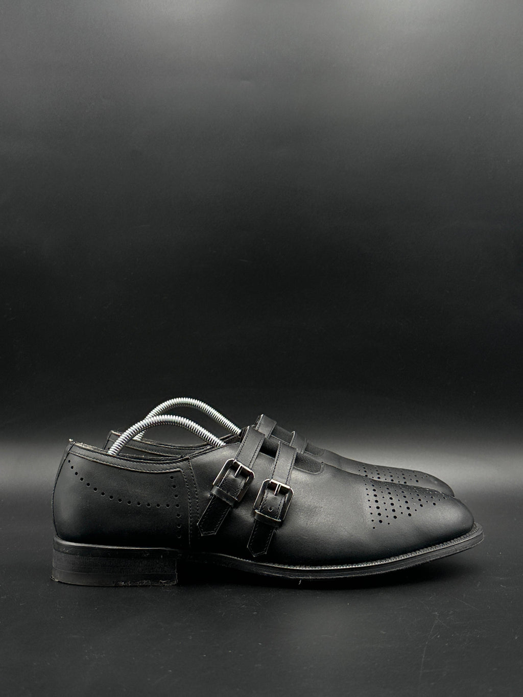 Pollini DOUBLE MONK STRAP SHOES - 43