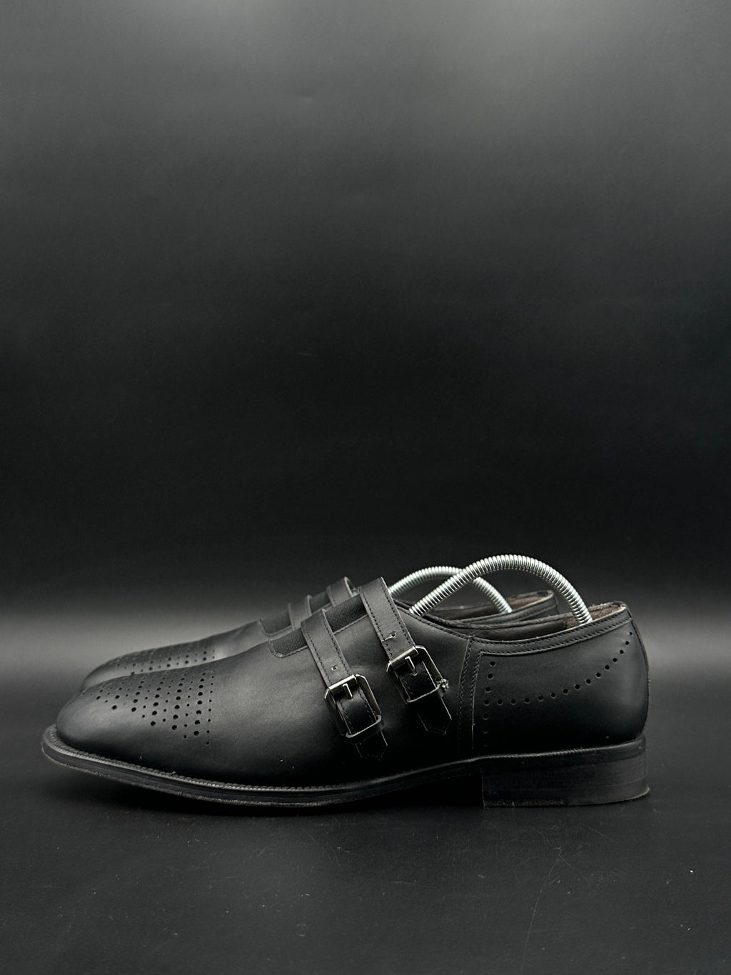 Pollini DOUBLE MONK STRAP SHOES - 43