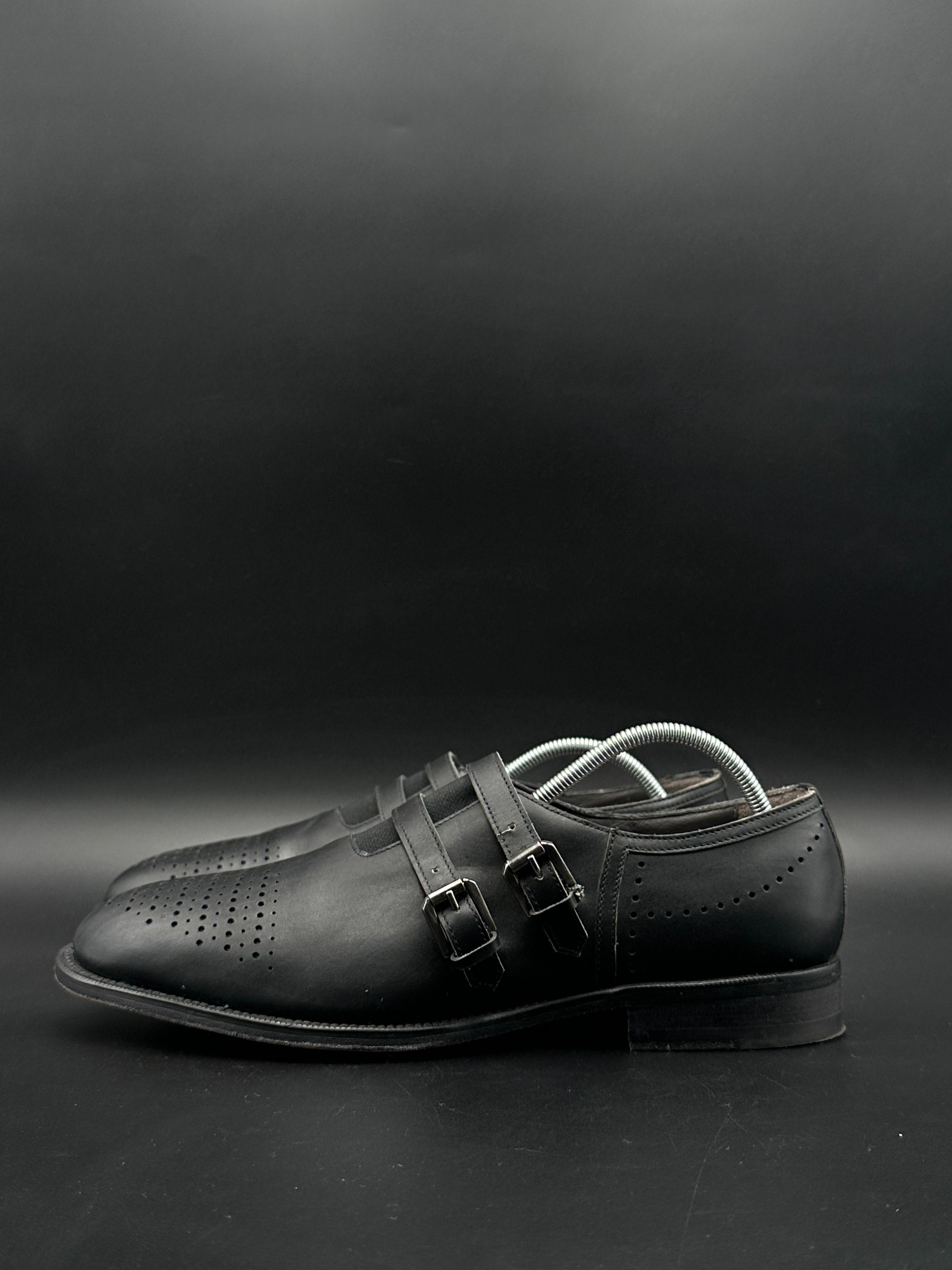 Pollini DOUBLE MONK STRAP SHOES - 43