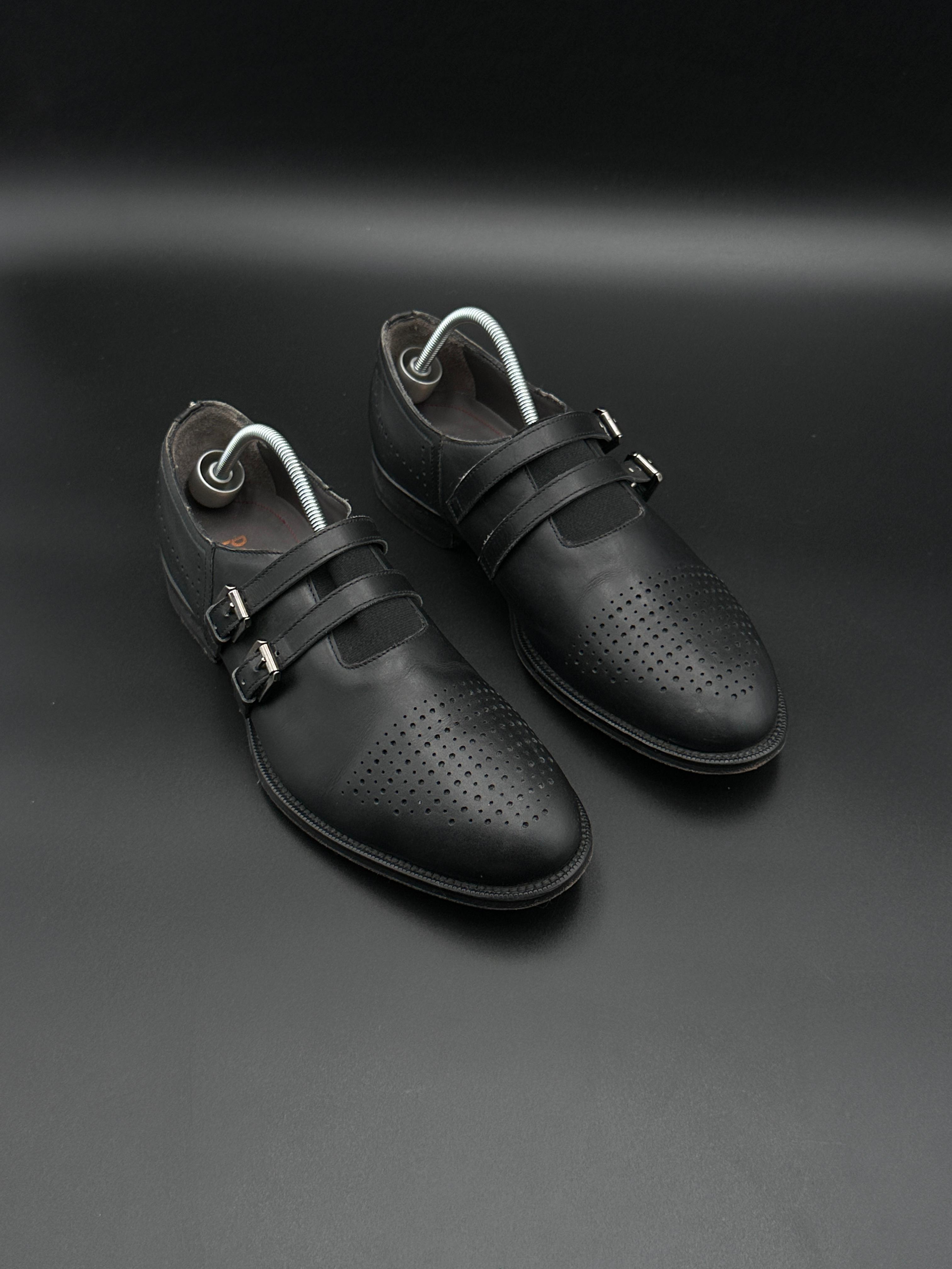 Pollini DOUBLE MONK STRAP SHOES - 43