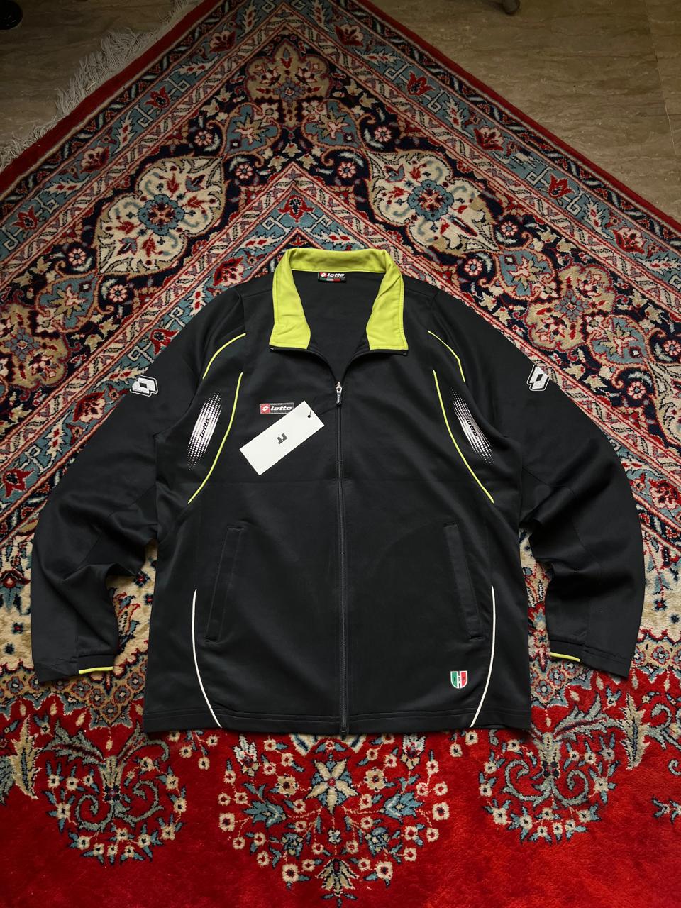 Lotto Black/Neon Zipper