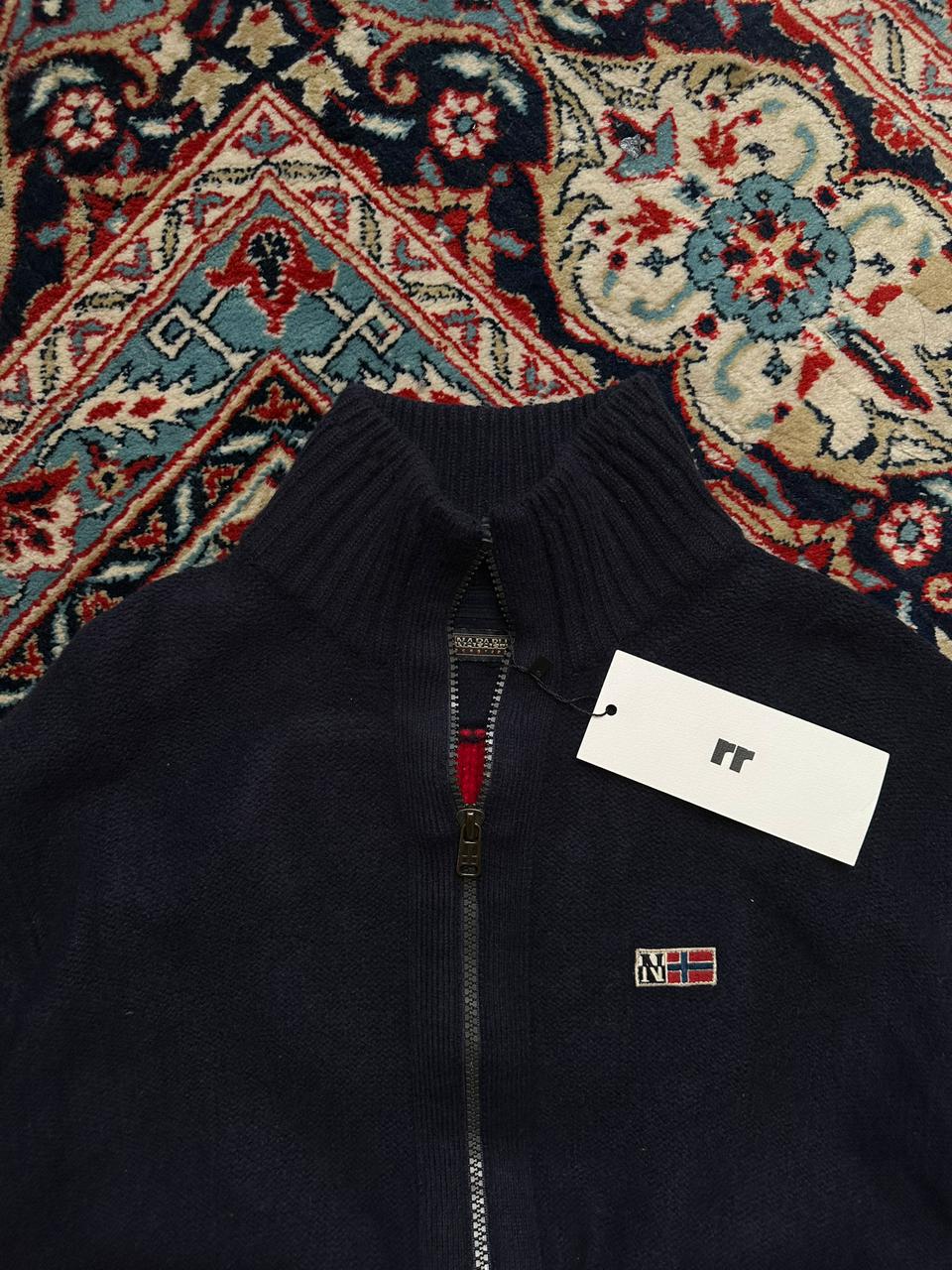 NAPAPIJRI WOOL SLIM FIT ZIPPPER