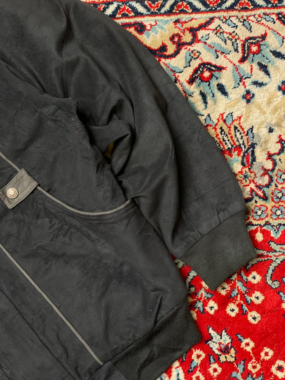 Vinta Iceclub VINTAGE RELAXED SUEDE BOMBER JACKET