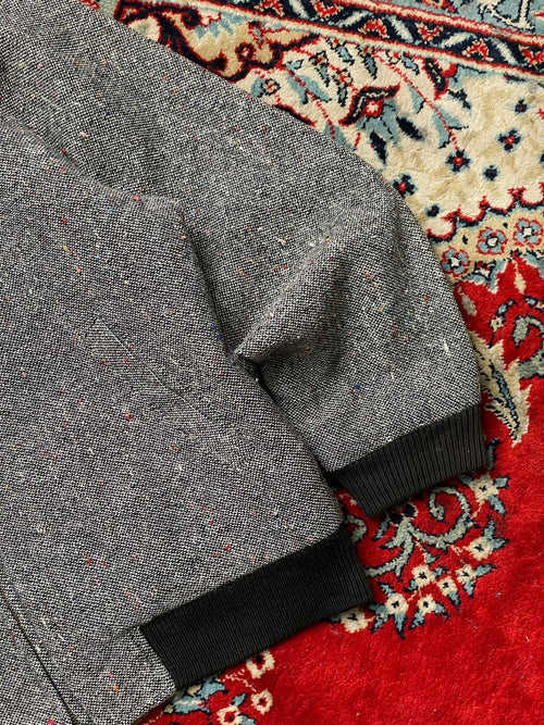 ManStar VINTAGE BOXYFIT TEXTURED WOOL BOMBER JACKET – Retro Rags
