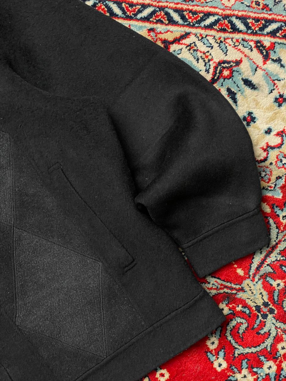 Plongee VINTAGE RELAXED WOOL-FUR  BOXY JACKET