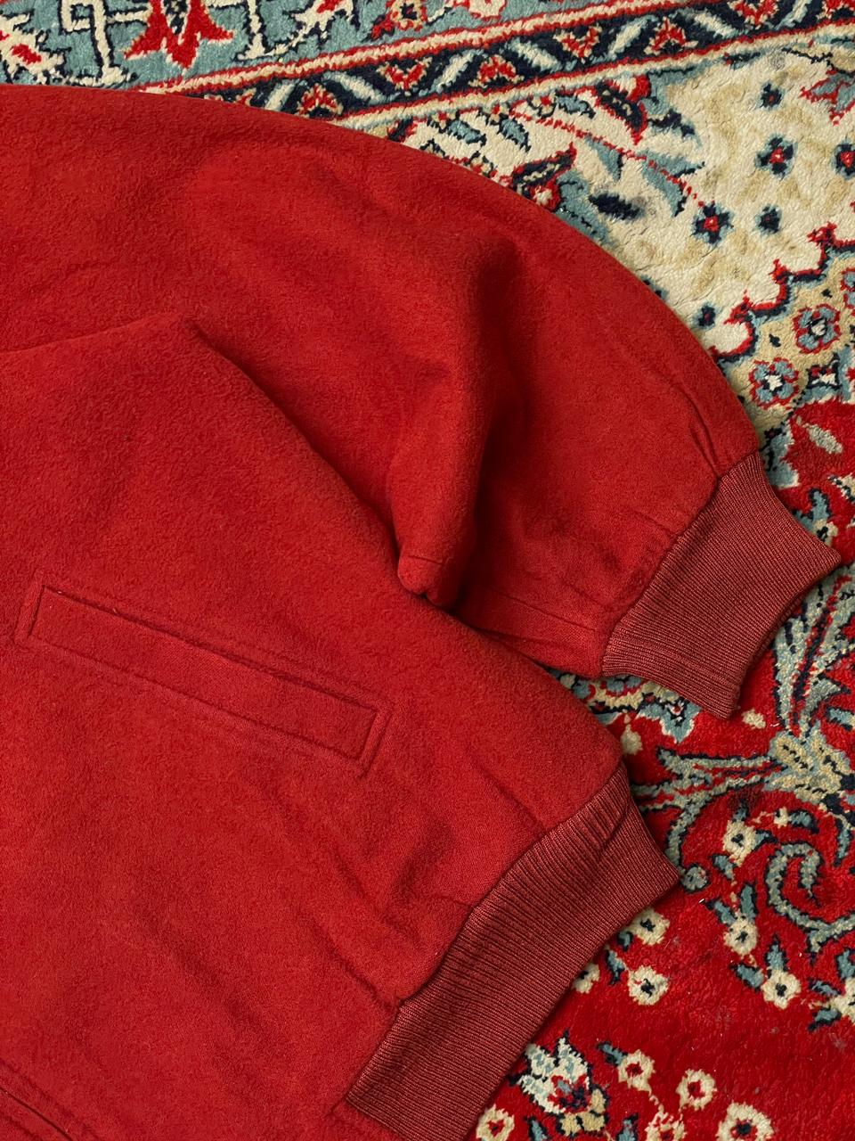 Lacoste VINTAGE BOXY WOOL BOMBER JACKET