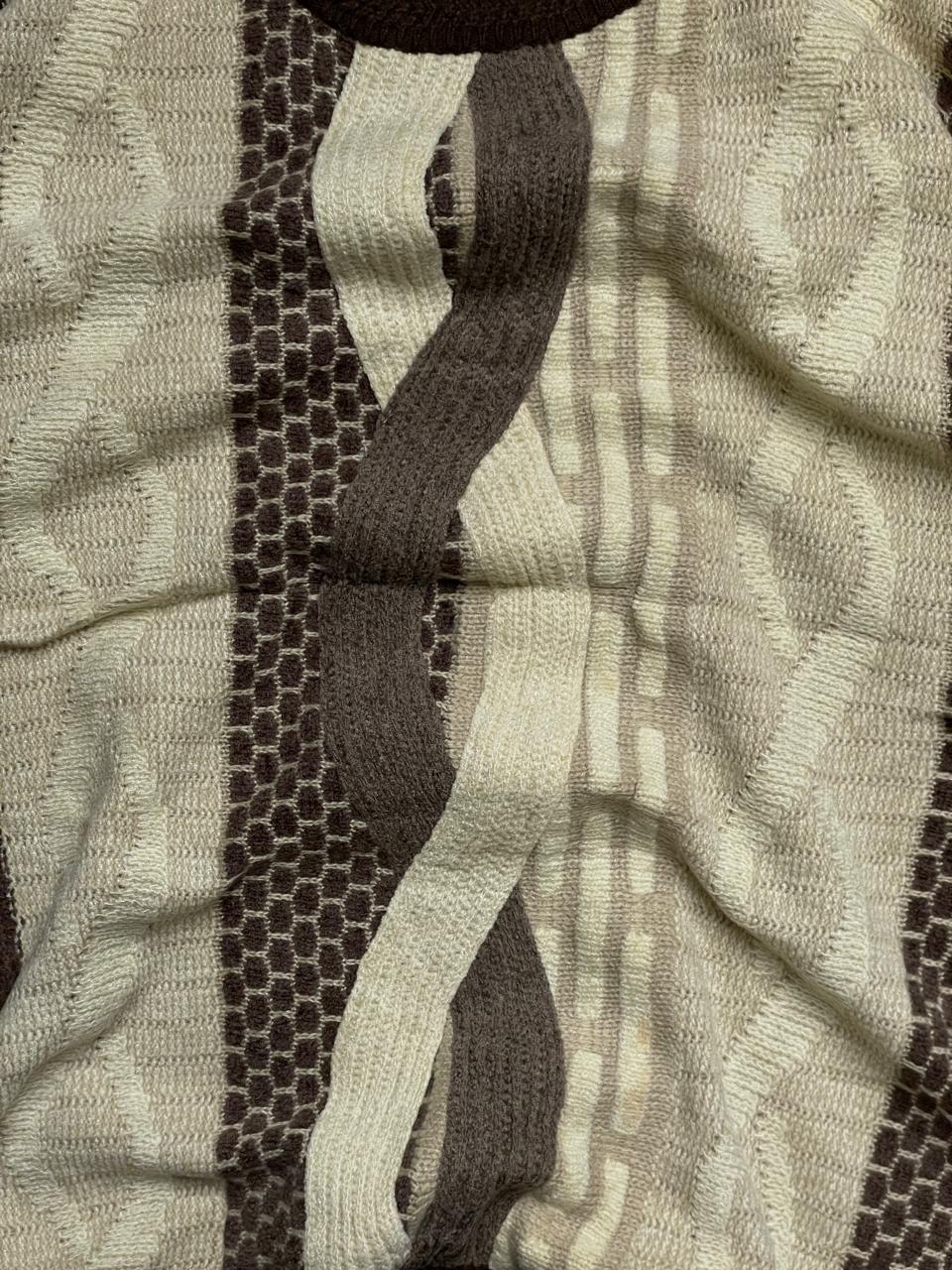 Monsieur Greco KNITTED TEXTURED SWEATER