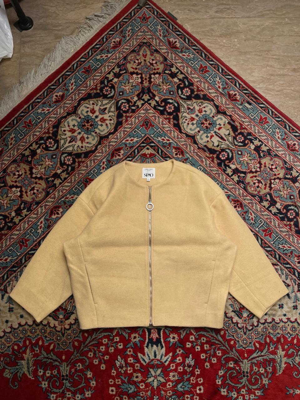 SPAO WOOL BOLERA JACKET