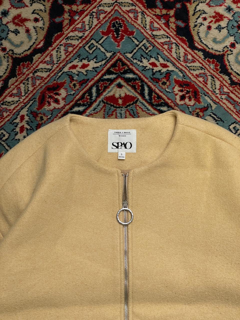 SPAO WOOL BOLERA JACKET