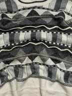 VINTAGE KNITTED RELAXED TEXTURED SWEATER