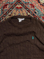 US POLO ASSN. KNITTED SLIM FIT SWEATER