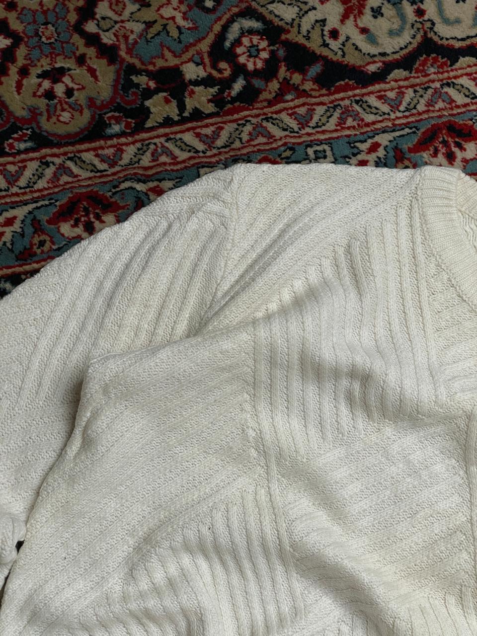 LAINE RELAXED KNITTED TEXTURED SWEATER