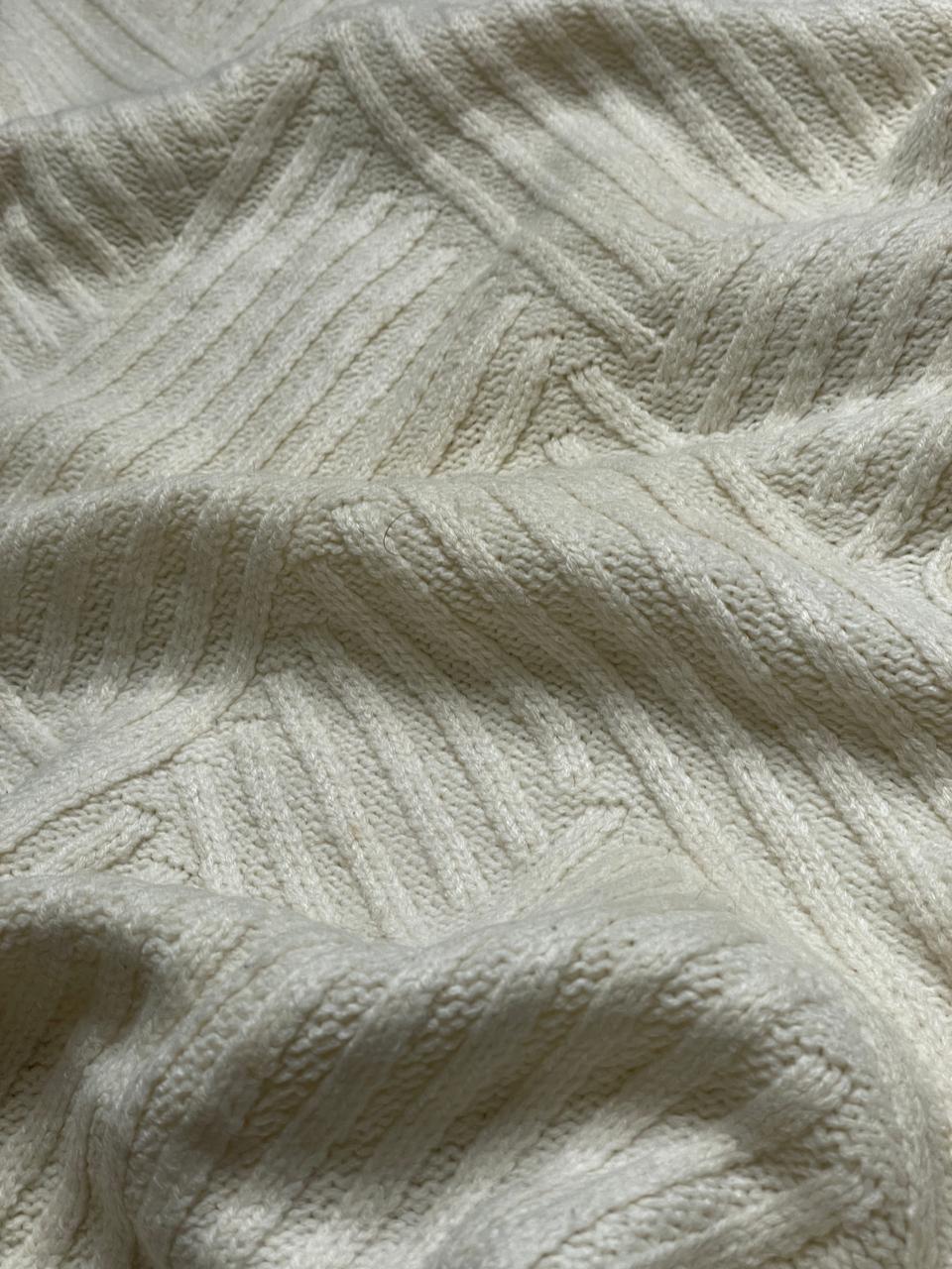 LAINE RELAXED KNITTED TEXTURED SWEATER