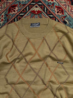 Crocodile VINTAGE KNITTED TEXTURED SWEATER