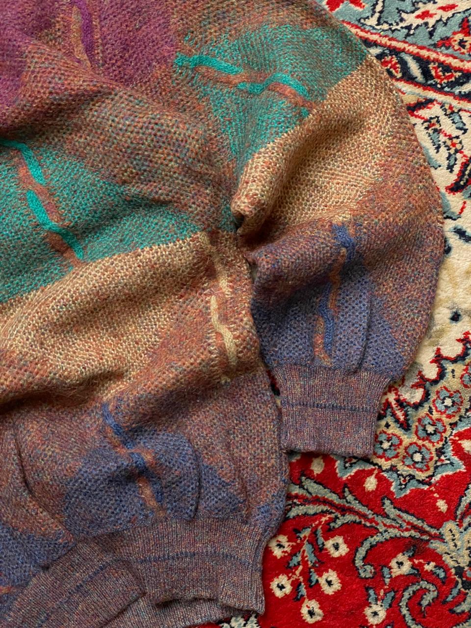 ELEMENT RELAXED FIT PRINTED SWEATER