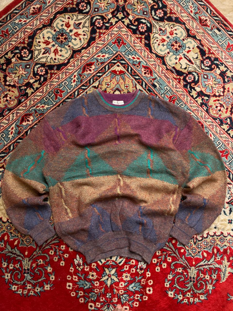 ELEMENT RELAXED FIT PRINTED SWEATER