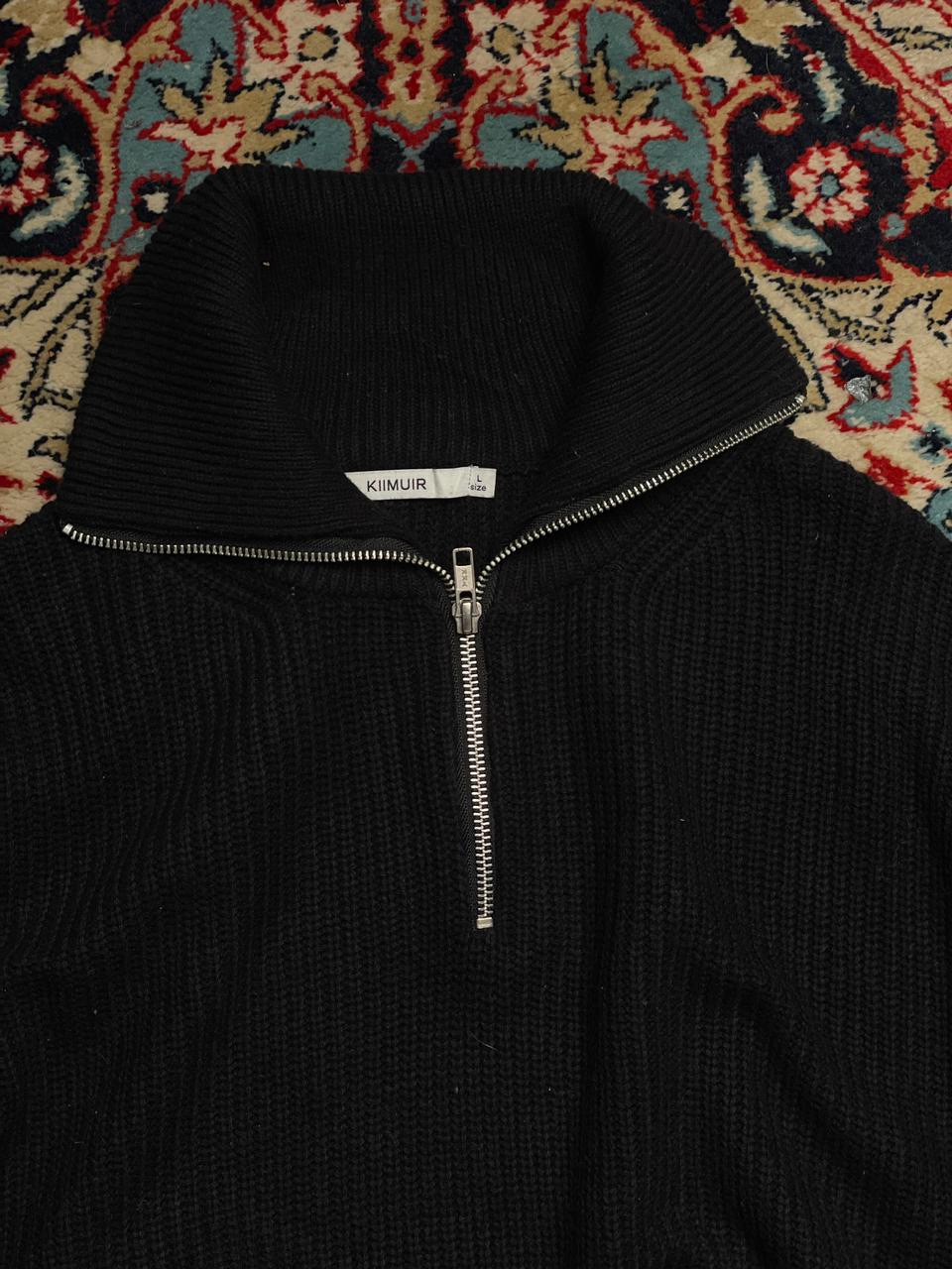 KIIMUIR relaxed fit quarter zipper