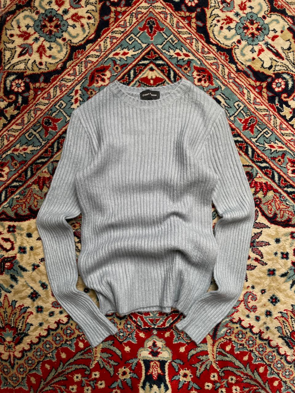 Cream Cheese KNITED FITTED SWEATER