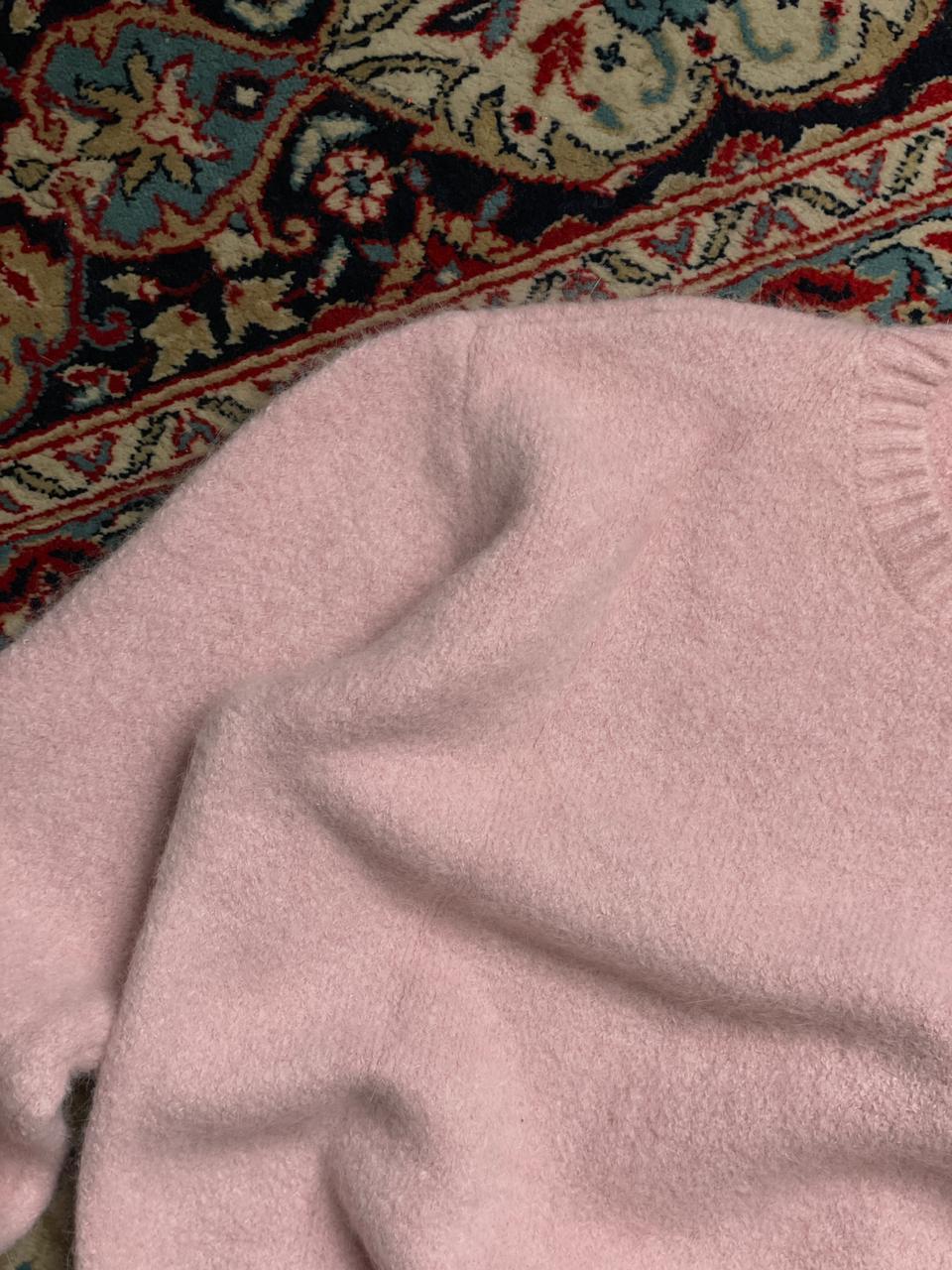 STAY HERE KNITTED REALXED FIT SWEATER