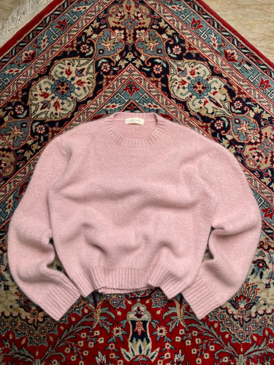 STAY HERE KNITTED REALXED FIT SWEATER