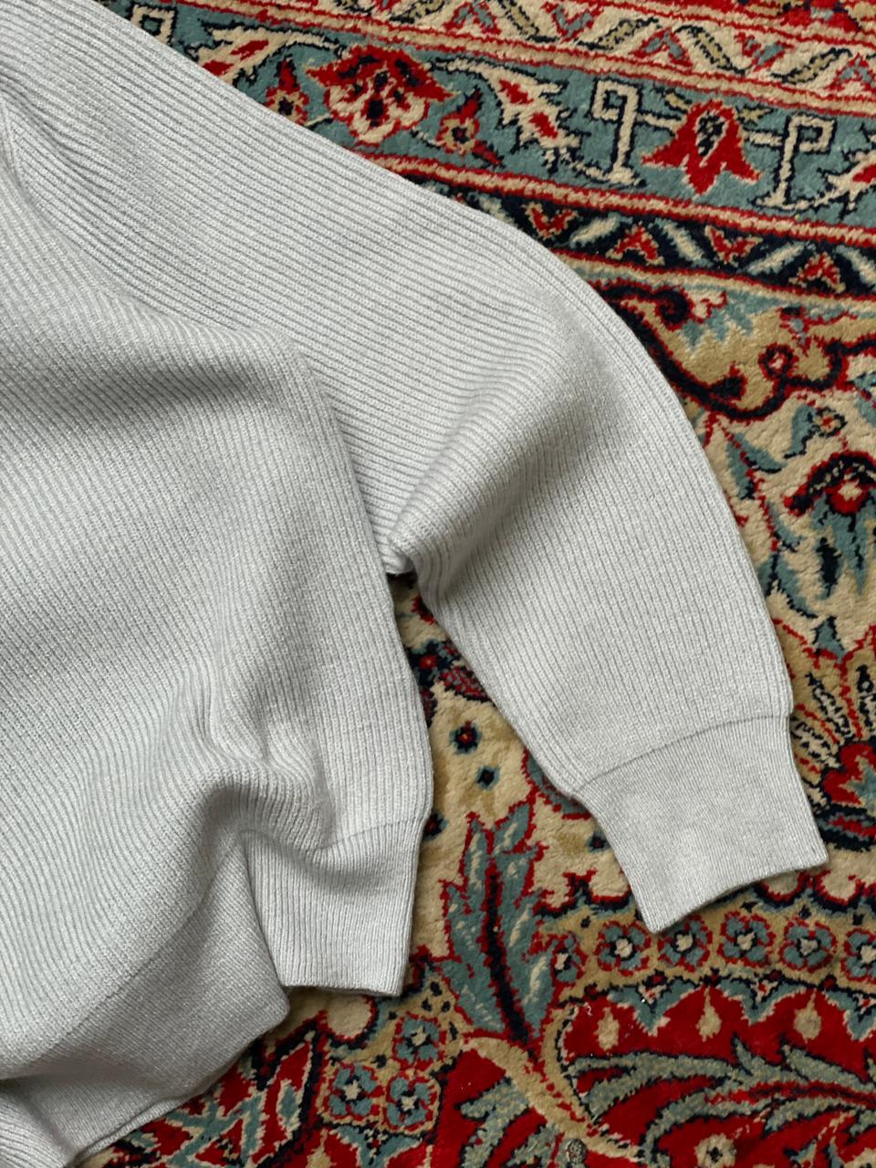 Project W KNITTED QUARTER ZIPPER