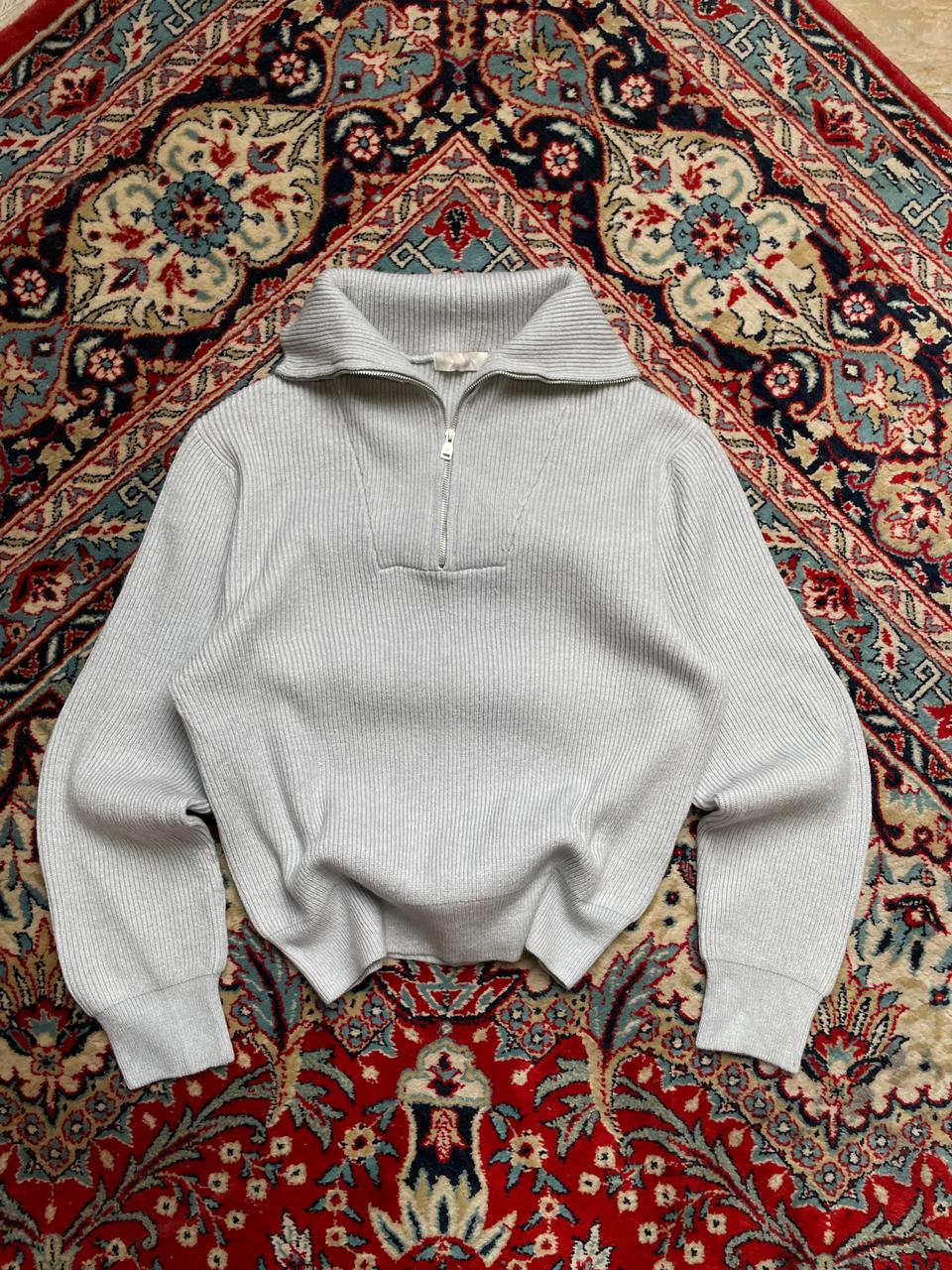 Project W KNITTED QUARTER ZIPPER