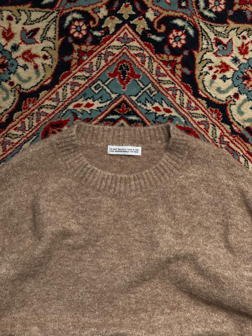 PLACE STUDIO WOMEN CROPPED RELAXED FIT SWEATER