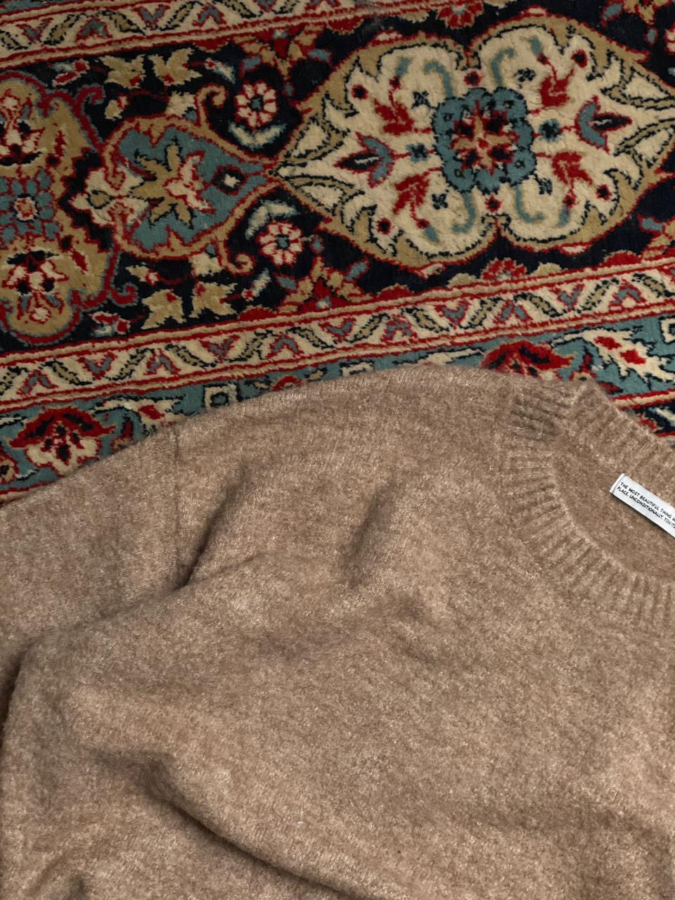 PLACE STUDIO WOMEN CROPPED RELAXED FIT SWEATER