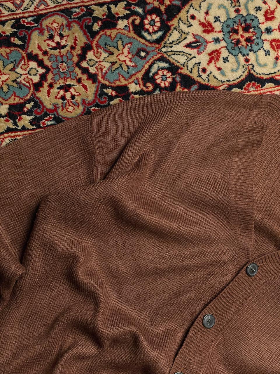 THE PLAN RELAXED BOXY FIT CARDIGAN