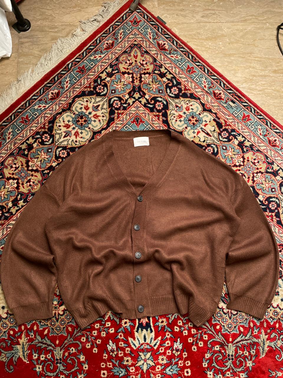 THE PLAN RELAXED BOXY FIT CARDIGAN