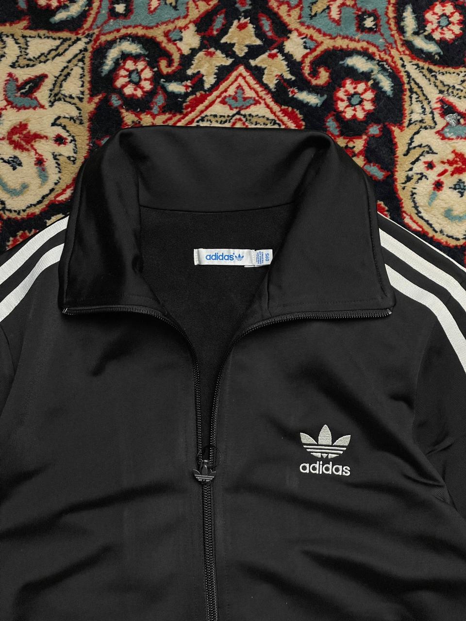 ADIDAS ORIGINALS WHITE-STRIPED TRACK JACKET