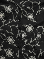 BONITA EMBROIDED COTTON BLAZER