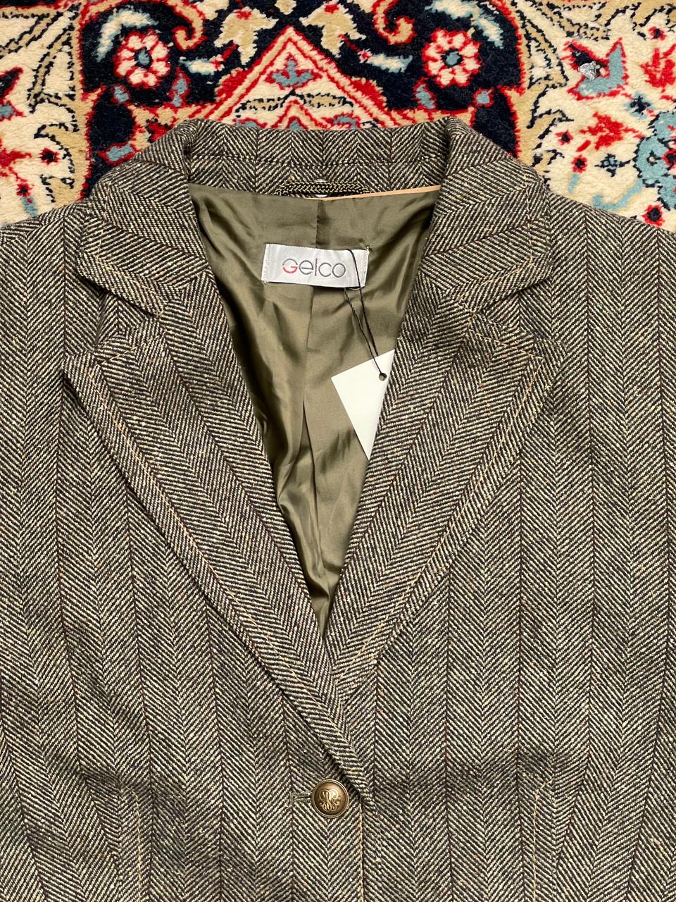 GELCO WOOL TEXTURED BLAZER